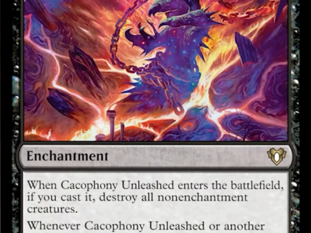 Cacophony Unleashed [Commander Masters] on Sale