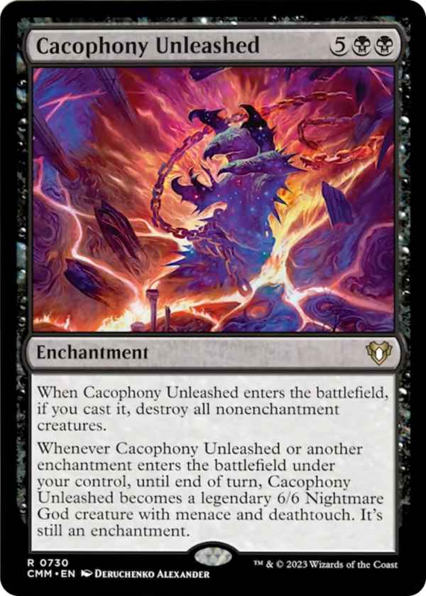 Cacophony Unleashed [Commander Masters] on Sale