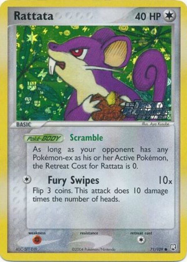 Rattata (71 109) (Stamped) [EX: Team Rocket Returns] Fashion