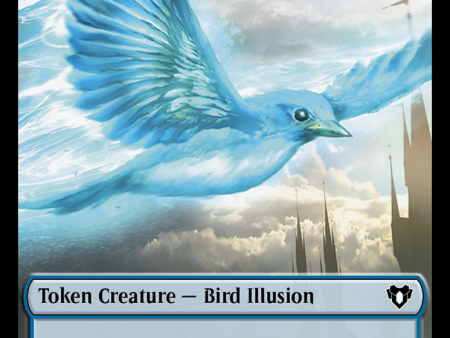 Bird Illusion Token [Commander Masters Tokens] Fashion