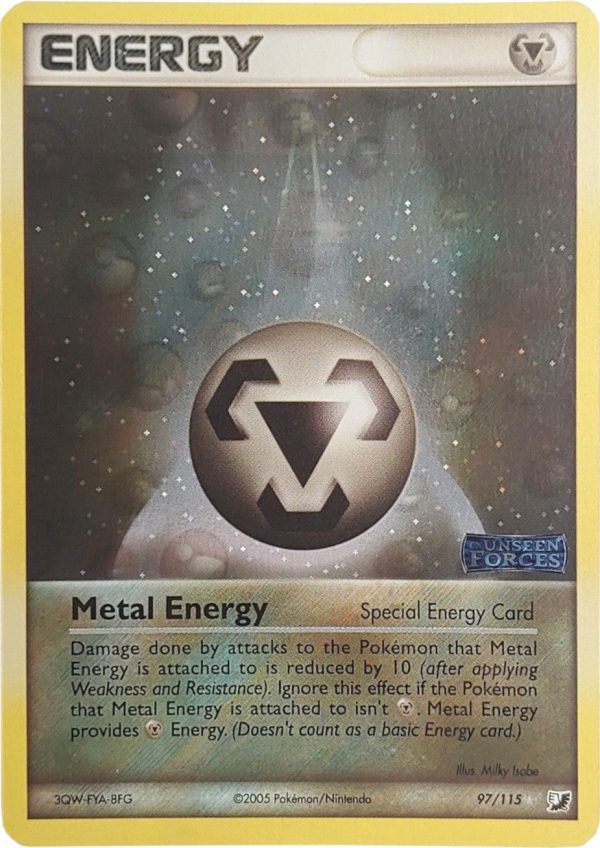 Metal Energy (97 115) (Stamped) [EX: Unseen Forces] For Sale