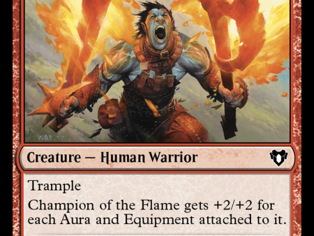 Champion of the Flame [Commander Masters] Online Hot Sale