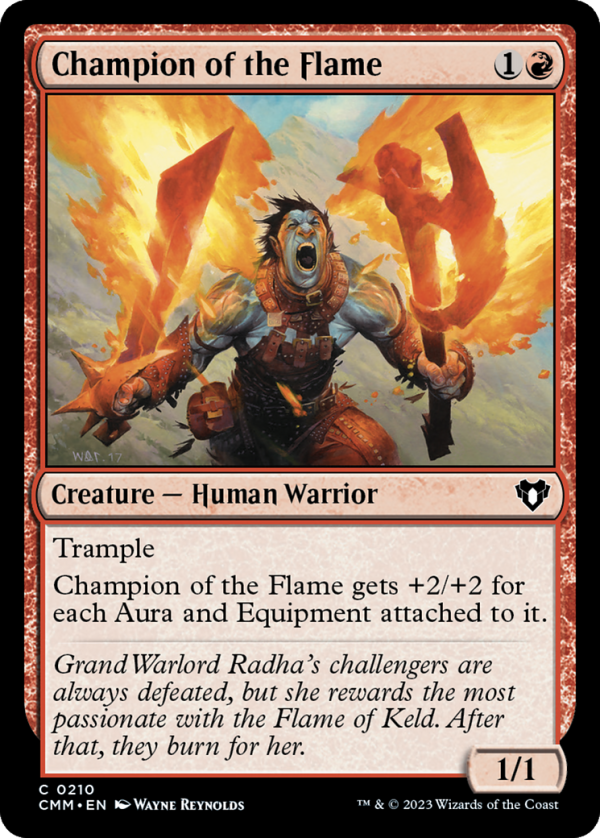 Champion of the Flame [Commander Masters] Online Hot Sale