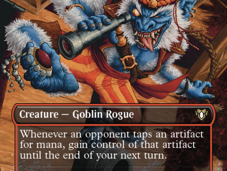 Treasure Nabber (Borderless Alternate Art) [Commander Masters] Online now