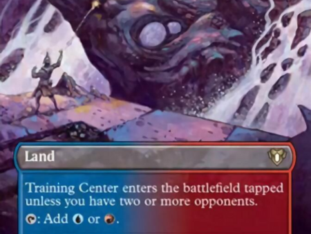 Training Center (Borderless Alternate Art) [Commander Masters] For Discount