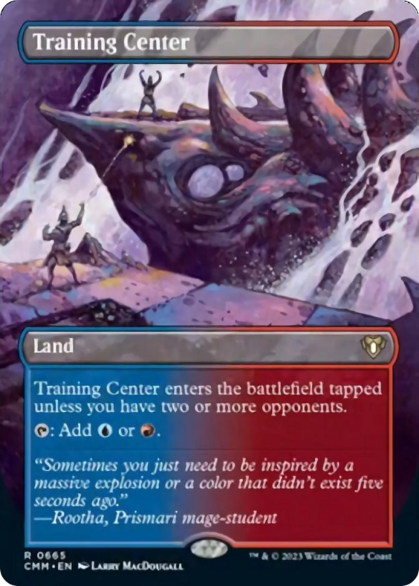 Training Center (Borderless Alternate Art) [Commander Masters] For Discount