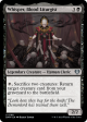 Whisper, Blood Liturgist [Commander Masters] Discount