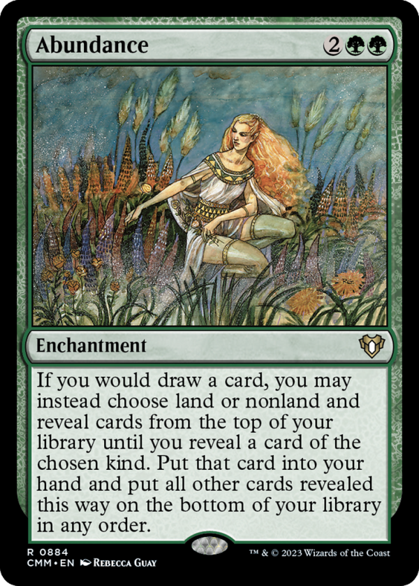 Abundance [Commander Masters] Online Sale