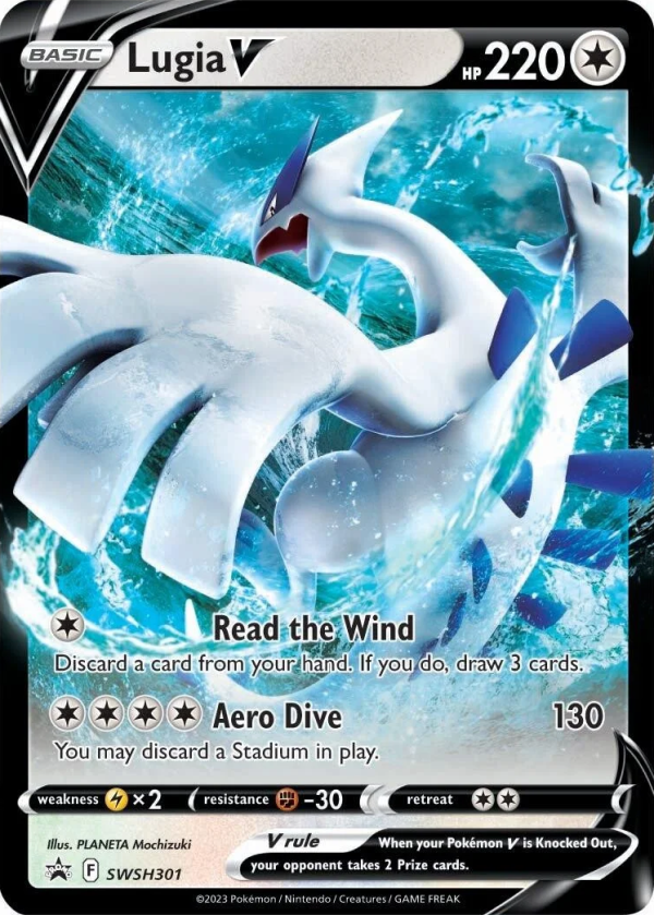 Lugia V (SWSH301) [Sword & Shield: Black Star Promos] Online now