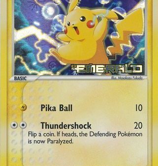 Pikachu (60 106) (Stamped) [EX: Emerald] Online Sale