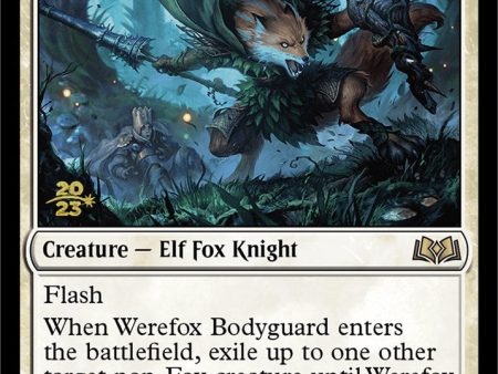 Werefox Bodyguard [Wilds of Eldraine Prerelease Promos] Cheap