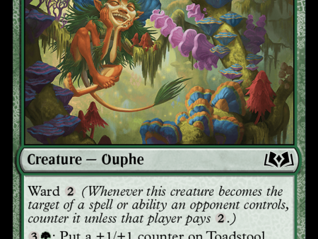 Toadstool Admirer [Wilds of Eldraine] For Discount