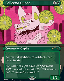 Collector Ouphe (Borderless) [Secret Lair Drop Series] Supply