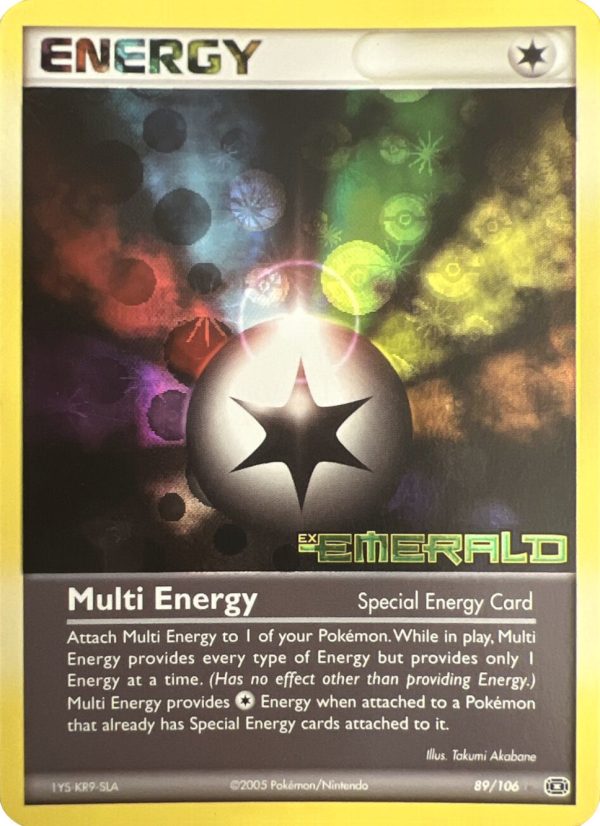 Multi Energy (89 106) (Stamped) [EX: Emerald] For Cheap