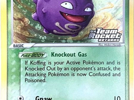 Koffing (61 109) (Stamped) [EX: Team Rocket Returns] Online now