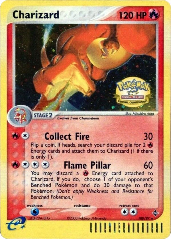 Charizard (100 097) (National Championships) [League & Championship Cards] Online Sale