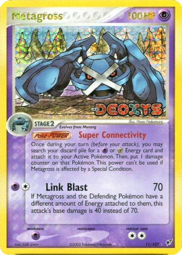 Metagross (11 107) (Stamped) [EX: Deoxys] Online Hot Sale