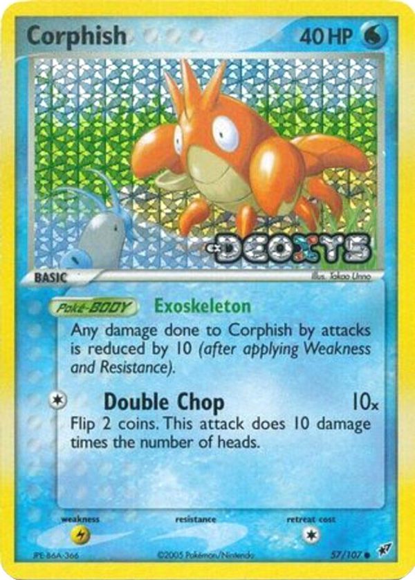 Corphish (57 107) (Stamped) [EX: Deoxys] Sale