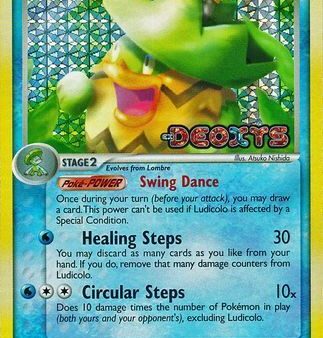 Ludicolo (10 107) (Stamped) [EX: Deoxys] Online Hot Sale