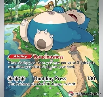 Snorlax (051) (Pokemon Center) [Scarlet & Violet: Black Star Promos] Fashion