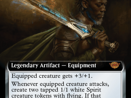 Anduril, Flame of the West (Extended Art) (Surge Foil) [The Lord of the Rings: Tales of Middle-Earth] For Cheap