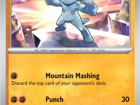 Machop (066 165) [Scarlet & Violet: 151] Sale