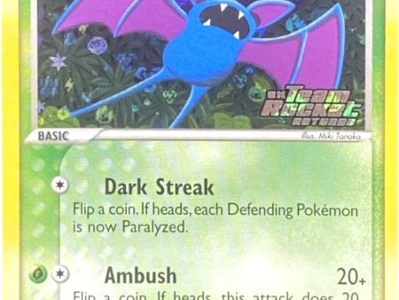 Zubat (82 109) (Stamped) [EX: Team Rocket Returns] Discount