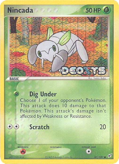 Nincada (67 107) (Stamped) [EX: Deoxys] Online