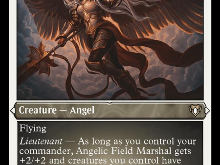 Angelic Field Marshal (Foil Etched) [Commander Masters] Fashion