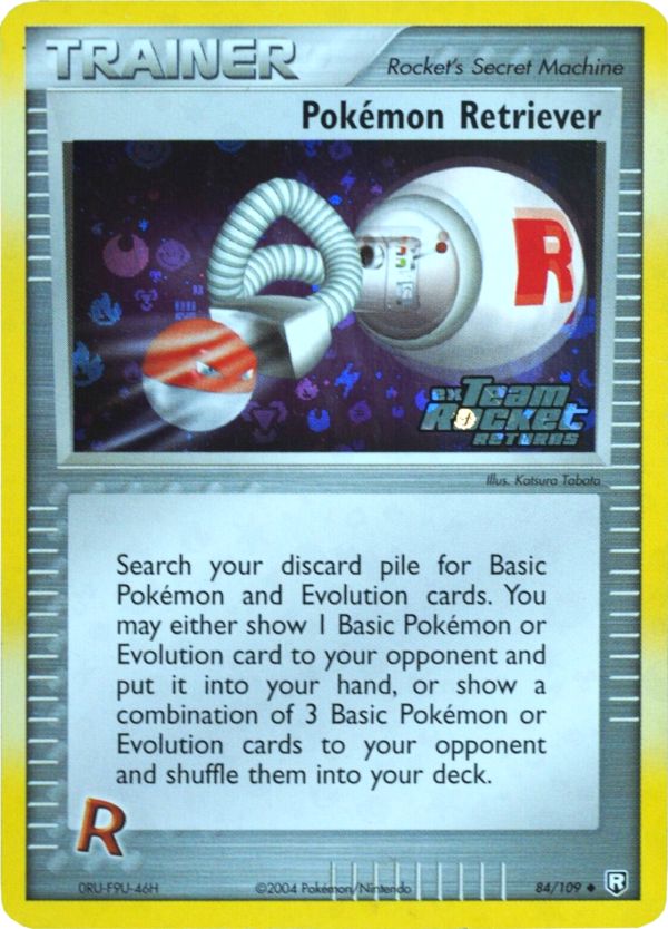 Pokemon Retriever (84 109) (Stamped) [EX: Team Rocket Returns] Online Hot Sale