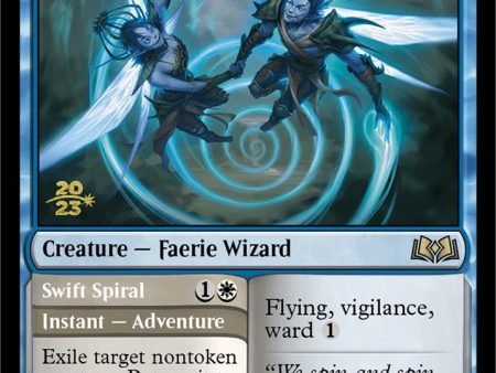 Twining Twins    Swift Spiral [Wilds of Eldraine Prerelease Promos] Online Hot Sale