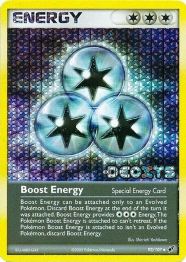 Boost Energy (93 107) (Stamped) [EX: Deoxys] Online now