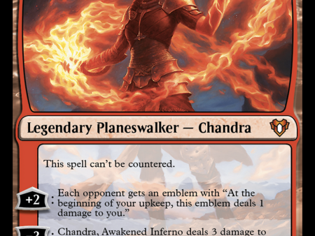 Chandra, Awakened Inferno [Commander Masters] Online