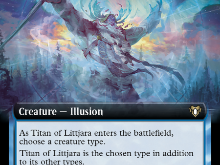 Titan of Littjara (Extended Art) [Commander Masters] Online now