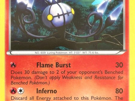 Chandelure (20 99) (Cracked Ice Holo) [Black & White: Next Destinies] Discount