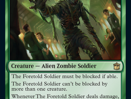 The Foretold Soldier [Doctor Who] For Discount