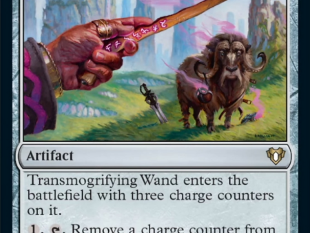 Transmogrifying Wand [Commander Masters] For Discount