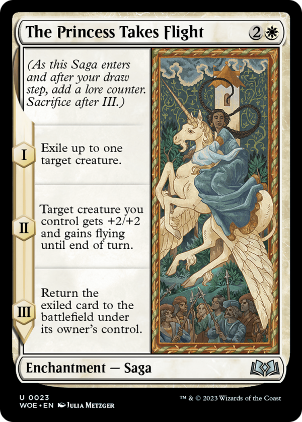 The Princess Takes Flight [Wilds of Eldraine] For Cheap