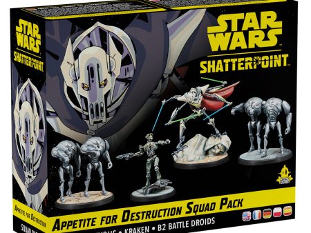 STAR WARS: SHATTERPOINT - APPETITE FOR DESTRUCTION SQUAD PACK Sale