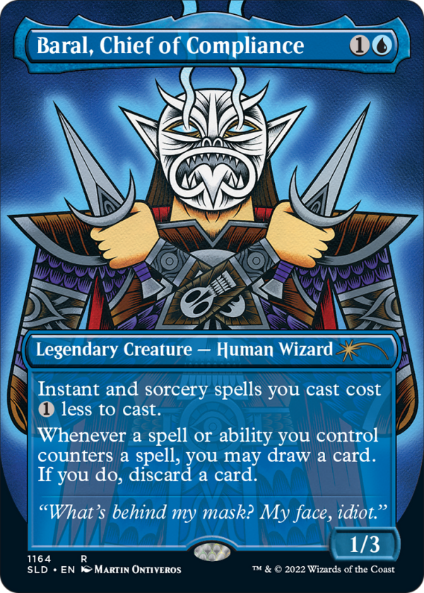 Baral, Chief of Compliance (Borderless) [Secret Lair Drop Series] Supply