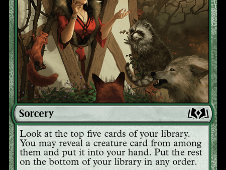 Commune with Nature [Wilds of Eldraine] Online Sale