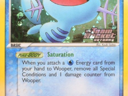 Wooper (81 109) (Stamped) [EX: Team Rocket Returns] on Sale