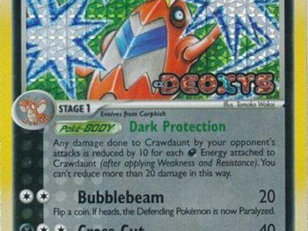 Crawdaunt (6 107) (Stamped) [EX: Deoxys] on Sale