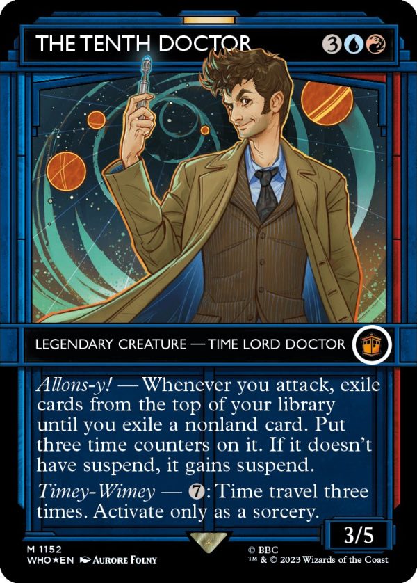 The Tenth Doctor (Showcase) (Surge Foil) [Doctor Who] Online now