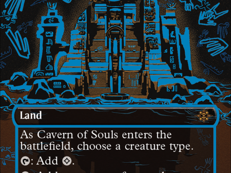 Cavern of Souls (0410c) (Borderless) [The Lost Caverns of Ixalan] Online