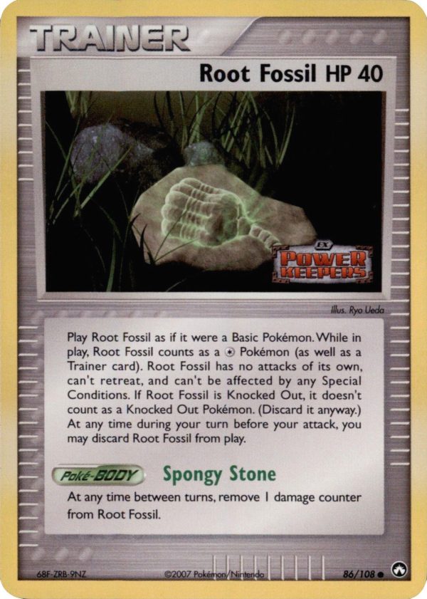 Root Fossil (86 108) (Stamped) [EX: Power Keepers] For Sale