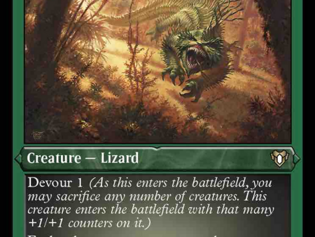 Bloodspore Thrinax (Foil Etched) [Commander Masters] Online Hot Sale