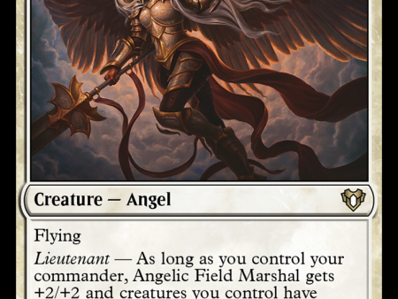 Angelic Field Marshal [Secret Lair: Angels] For Cheap