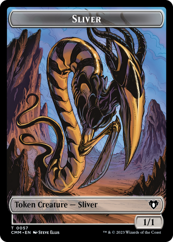 Copy (54)    Sliver Double-Sided Token [Commander Masters Tokens] Online