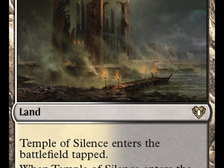 Temple of Silence [Commander Masters] Sale